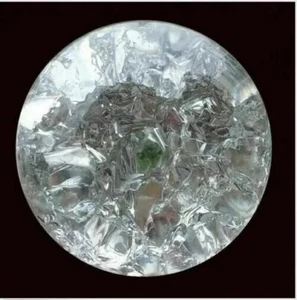 1pcs 40mm Cristallo Ghiaccio Palla Quarzo Marmi Sfera Magica - Foto 1 di 5