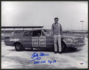 Bobby Allison SIGNED 11x14 Photo + Daytona 500 NASCAR LEGEND PSA/DNA AUTOGRAPHED - Picture 1 of 1