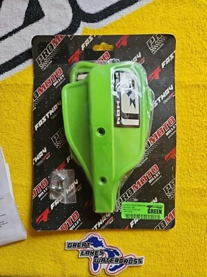 Fastway F.I.T. Guardamanos V2 V3 Escudos de repuesto Kawasaki verde envío gratuito 22-1-905  Foto 1 de 3