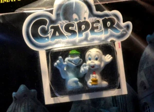 n. 2 CASPER scenario animato + due esclusivi pupazzetti dipinti a mano 1995 - Imagen 1 de 5