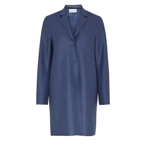 Cappotto Harris Wharf London Cocoon blu prezzo consigliato: 530 € - Foto 1 di 2