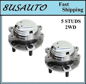 Front Wheel Hub Bearing Assembly Fit INFINITI M35 2WD 2006-2010 (PAIR) - Picture 1 of 3