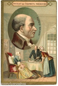 Chromo. Chocolat Of Gourmets. Trébucien. Médecin-physicien Aloïsio Galvani - Picture 1 of 1