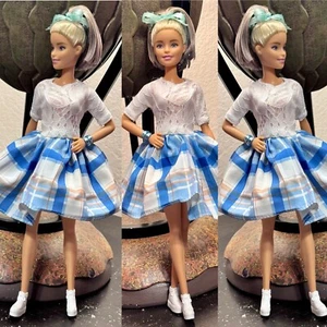 Barbie Doll OOAK Customized Hand Dyed Ombré Hair - Picture 1 of 21