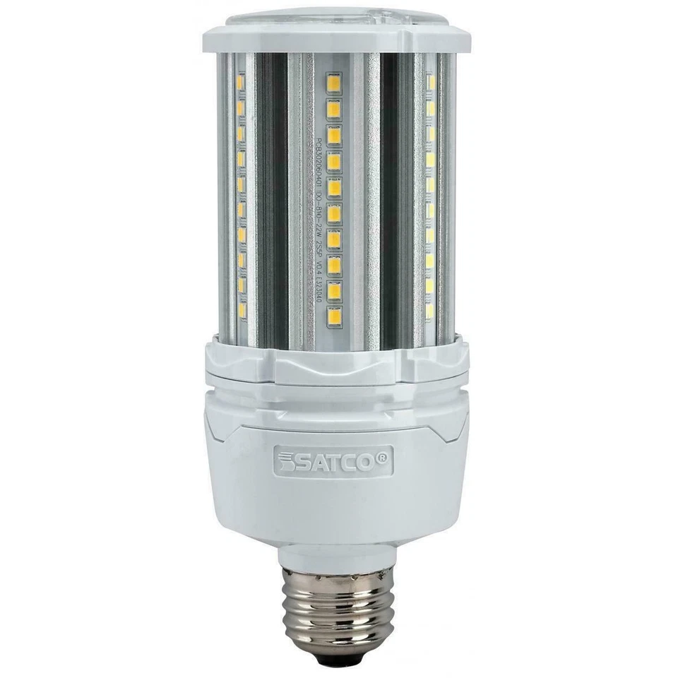 Mazorca de maíz de repuesto LED HID 100-277 voltios 22W vatios 150W mediana E26 27K blanco cálido Foto 1 de 1