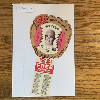 1977 MSA Discs Pepsi-Cola Pete Rose #43 - Image 1 of 3