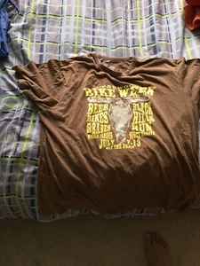 Boys Deadwood Bike Week ShirtSz Youth Large L - Picture 1 of 2