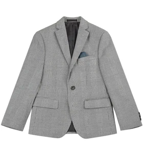 Lauren Ralph Lauren Big Boys Plaid Classic Sport Coats 12R Black/White - NWT - Picture 1 of 3