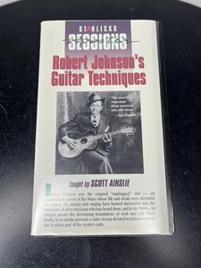 VHS Video Tape Starlicks Robert Johnson's Guitar Techniques Scott Ainslie - Picture 1 of 3