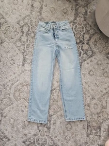 Wild Fable Women's Straight Jeans Medium Wash Size 0 - Picture 1 of 4