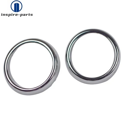 Lámpara antiniebla anillo bisel cromado 2 piezas 62256-1MS2A para Infiniti G25 G37 M37 M56 Foto 1 de 4