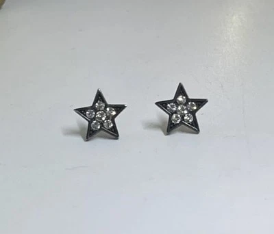 FIRMA COACH 925 Tailandia PENDIENTE ESTRELLA Esterlina Con Cristal Foto 1 de 4