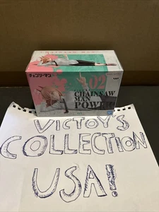 Chainsaw Man Power So I Was Bored Banpresto Bandai Figur *US-VERKÄUFER* - Bild 1 von 5