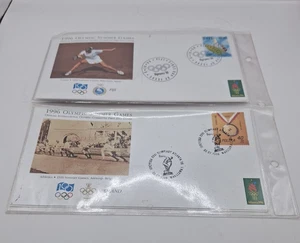 Collection Of 11 1996 Olympic First Day Covers Stamps - Picture 1 of 21
