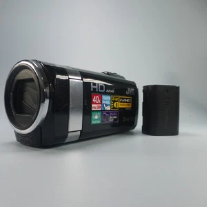 JVC Everio GZ-HM445BEK Handheld High Definition HDD Camcorder Black Tested - Picture 1 of 8