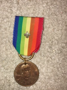 Boy Scout BSA President Gerald Ford Repeat Pin Michigan Historic Trail Medal - Picture 1 of 1