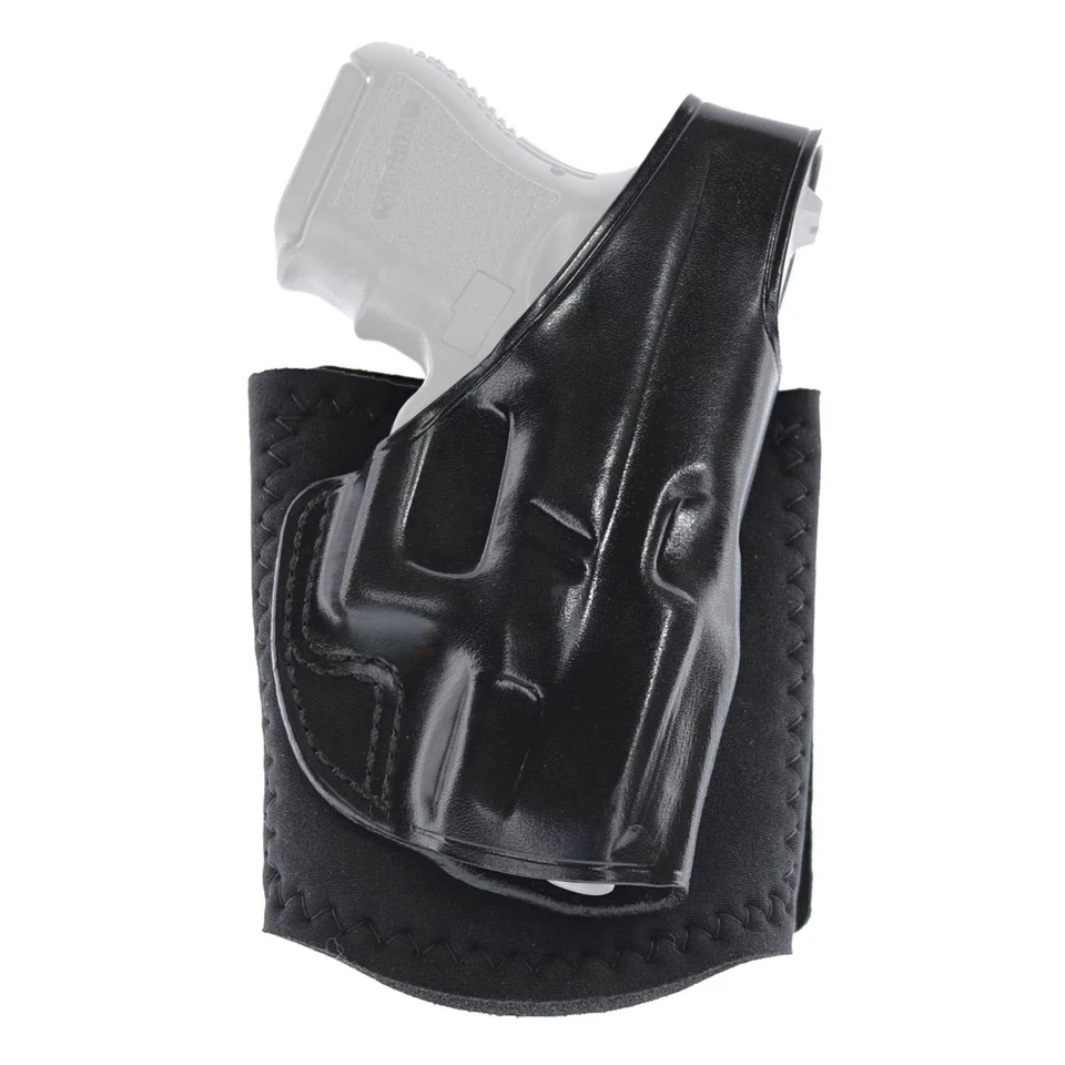 Galco Ankle Glove Holster Glock 19 Gen 1-5 Black Left Hand - Ag227b