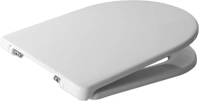 Copriwater in Termoindurente, Serie Clodia Della Dolomite, Bianco Con Cerniere i - Immagine 1 di 4