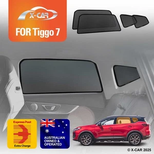 Window Sun Shades for Chery Tiggo 7 Pro 2023+ Car Windscreen Shade Blind Mesh - Picture 1 of 21