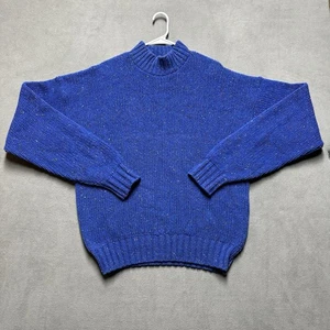 Suéter De Colección Eddie Bauer Para Hombres XL Azul Pullover Tejido Cuello Redondo Hecho en EE. UU. - Imagen 1 de 9