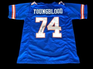 JACK YOUNGBLOOD SIGNED FLORIDA GATORS JERSEY DEFENSIVE END BAS HALL OF FAME - Picture 1 of 2