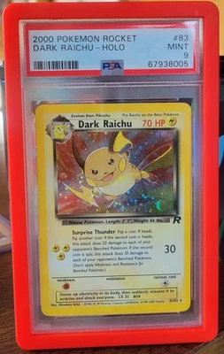 Dark Raichu 83/82 Team Rocket Holo Psa 9 - Image 1 of 2