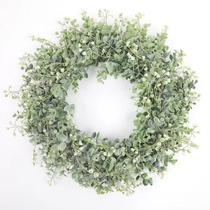 Kunststoff Buchsbaum Kranz für Weihnachten und Muttertag festlich und bezaubern - Bild 1 von 12