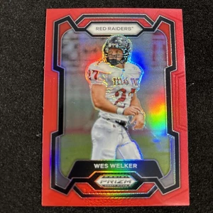 Selecciones del draft de Panini Prizm 2024 - Wes Welker #86 Red Prizm /299 🔥 - Imagen 1 de 3
