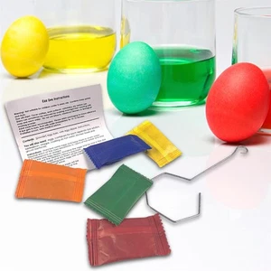 Egg Colouring Dye Kit For Easter Egg Decorations 5 Easter Eggs Dyes Greek Paint - Picture 1 of 8