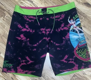 Sullen Art Collective River Reapers Super Stretch Herren Boardshorts Gr. 36 - Bild 1 von 8