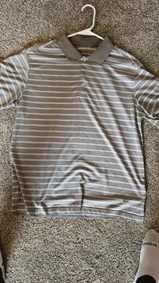 Polo de golf WALTER HAGEN Hydro-Dri tostado talla M Foto 1 de 2