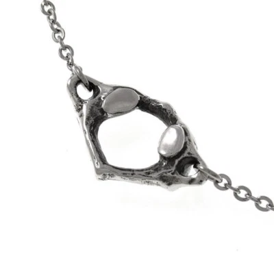 Atlas Vertebra Choker Necklace C1 Cervical Charm Neck Bone Anatomy Jewelry - Image 1 of 4