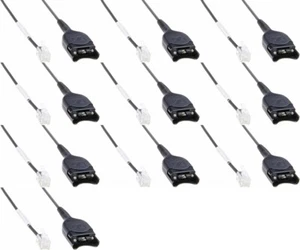 Lot of 10 Sennheiser CSTD 08 Quick Disconnect Cable 05365 New - Picture 1 of 3