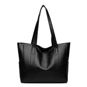 Bolso de hombro de cuero sintético para mujer - Imagen 1 de 12