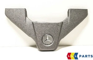 NEW GENUINE MERCEDES-BENZ FRONT UPPER CYLINDER HEAD COVER PLATE WITH LOGO - Picture 1 of 5