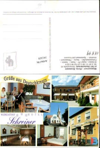 741329 Mehrbild AK Deutschkreutz Weingasthof Hotel Schreiner Gaststube Zimmer - Picture 1 of 1