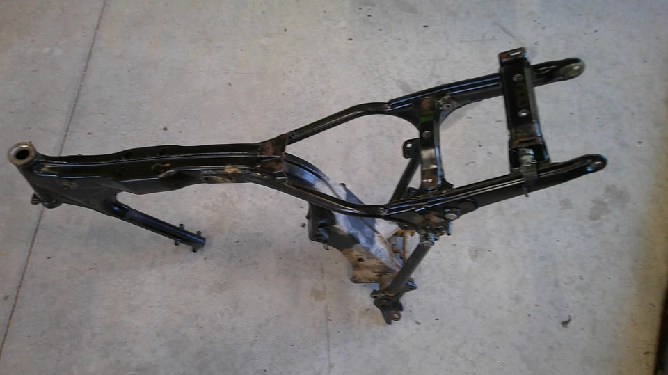 1978-81 Honda Hawk 400 CB400T main frame chassis - Image 1 of 4