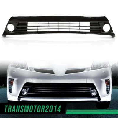 Fit For 2012-2015 Toyota Prius TO1036157 Front Bumper Grille Black Foto 1 de 4