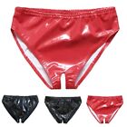 Faux Leather Crotchless G String Panties for Women Sensual and Stylish