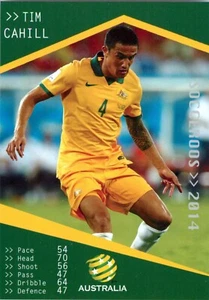 2014 2015 SOCCEROOS World Cup Card TIM CAHILL 1st Edition Australia - Picture 1 of 3