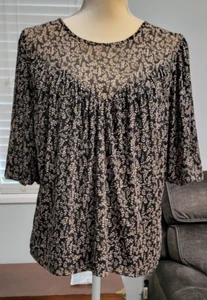 Evereve Bluse Halbarm Large - Bild 1 von 9