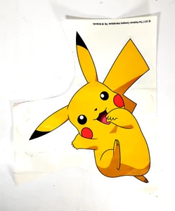 Pokemon Pikachu 10" x 8" Vinyl Decal/Sticker - Picture 1 of 3
