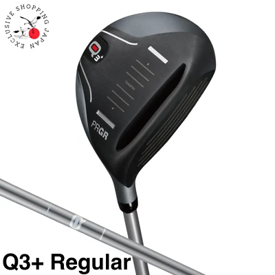 PRGR Carrys Q Utility Hybrid Fairway Wood Q3+ 16.5° Regular Flex Graphite Shaft - Image 1 of 4