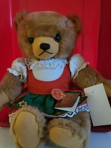 Vintage Hermann Teddybär Original Made In West Germany RAR mit Etikett - Bild 1 von 7