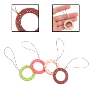 4 Pcs Donut -Ringe Mann Telefon Lanyard Seile Zum Aufhängen Von Telefonen - Zdjęcie 1 z 12