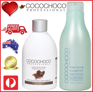 ❤❤ COCOCHOCO Pro ORIGINAL Keratin Hair Treatment 250ml +CLARIFYING SHAMPOO 400ml - Picture 1 of 12