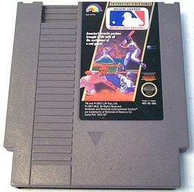 MAJOR LEAGUE BASEBALL (Nintendo Entertainment System 1988) MLB CLASSIC NES WORKS