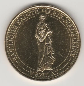 A 2014 TOKEN MEDAILLE SOUVENIR MDP -- 89 450 N°1 VEZELAY BASILIQUE LA MADELEINE - Picture 1 of 2
