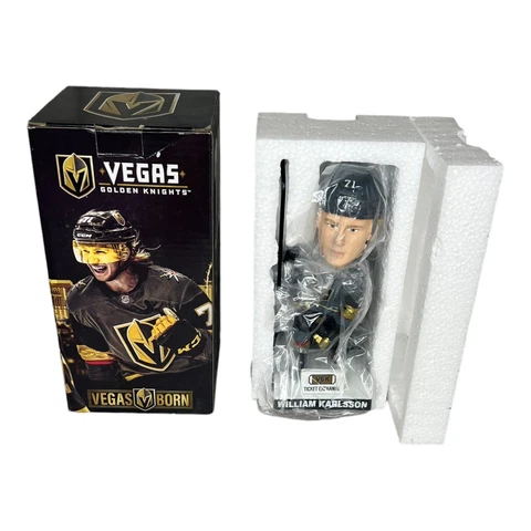 William Karlsson 71 Bobblehead Vegas Golden Knights Game Day NHL Hockey NIB Cover