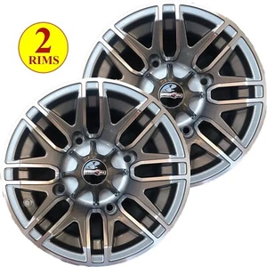 2) Vision Assault Type-112 aluminum ATV RIM WHEEL 12x8 4/110 2+6 solid rear axle - Picture 1 of 10